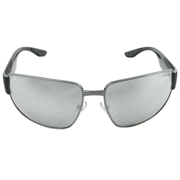Sale! Prada Men's Mirror Rectangular Sunglasses - Picture 2 of 3